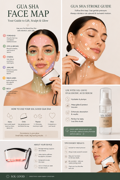 SCULPT - red light therapy, lymphatic drainage & face contouring - Sol Good Products